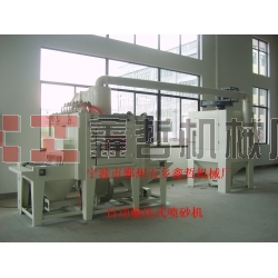 輸送式自動(dòng)噴砂機(jī)|通過式自動(dòng)噴砂機(jī)|瓷磚背景墻噴砂機(jī)